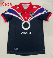 2026 New Zealand Warriors Black Kids/Youth Rugby Jersey
