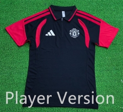 (S-3XL) Player Version 26-27 Manchester United Black Thailand Soccer Jersey AAA-9926
