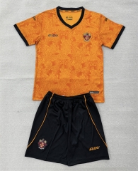 26-27 Wolverhampton Wanderers Home Yellow&Orange Soccer Uniform-AY