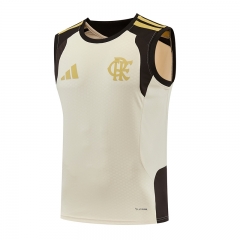 26-27 Flamengo Beige Thailand Training Soccer Vest-418