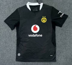 (S-4XL) 26-27 Dortmund Away Black Thailand Soccer Jersey AAA-2483