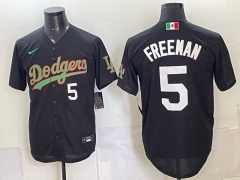 Los Angeles Dodgers #5 Black MLB Jersey-0840