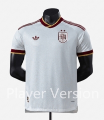 Player Version 26-27 2 Stars Spain  Away White Thailand Soccer Jersey AAA