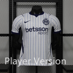 (S-3XL) Player Version 26-27 Inter Milan Away White Thailand Soccer Jersey AAA-888