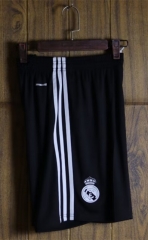 Retro Version 14-15 Real Madrid Black Thailand Soccer Shorts-SL