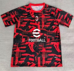 26-27 AC Milan Red&Black Thailand Training Soccer Jersey AAA-9070