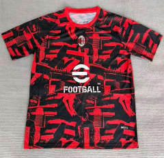 26-27 AC Milan Red&Black Thailand Training Soccer Jersey AAA-9070