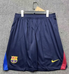 26-27 Barcelona Home Royal Blue Thailand Soccer Shorts-718
