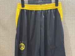 26-27 Borussia Dortmund Home Black Thailand Soccer Shorts-5929