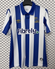 (S-4XL) 26-27 Sheffield Wednesday Home Blue&White Thailand Soccer Jersey AAA-2044