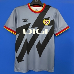 26-27 Rayo Vallecano Black&Grey Thailand Soccer Jesrey AAA-6486