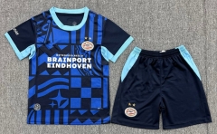 26-27 PSV Eindhoven 2nd Away Blue&Black Soccer Uniform-3162
