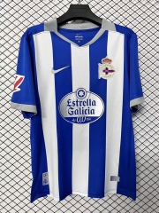 (S-4XL) 26-27 Deportivo La Coruña Home Blue&White Thailand Soccer Jersey AAA-2044