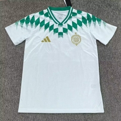 (S-4XL) 1967 European Cup 60th Anniversary Version Celtic White Thailand Soccer Jersey AAA-4927