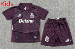 26-27 Porto Away Purple Kids/Youth Soccer Uniform-3162
