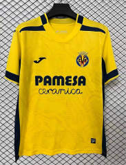 (S-4XL) 26-27 Villarreal CF Home Yellow Thailand Soccer Jersey AAA-2044