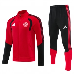 26-27 Manchester United Red Thailand Soccer Jacket Uniform-4627
