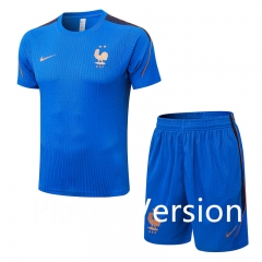 (S-3XL) Player Version 26-27 France Color Blue Thailand Training Soccer Uniform-9926