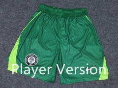 Player Version 26-27 Nigeria Home Green Thailand Soccer Shorts-888