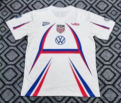 (S-4XL) 26-27 Special Version USA White Thailand Soccer Jersey AAA-9070