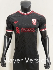 Player Version 26-27 Liverpool Black Thailand Soccer Jersey AAA-SJ