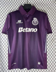 (S-4XL) 26-27 Porto Away Purple Thailand Soccer Jersey AAA-2483