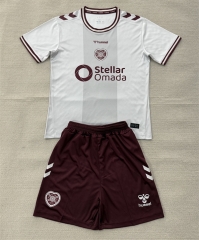 26-27 Heart of Midlothian Away White Soccer Uniform-AY