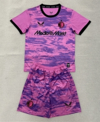 26-27 Feyenoord Rotterdam Goalkeeper Pink Soccer Uniform-AY