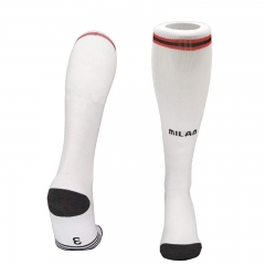 26-27 AC Milan Away White Kids/Youth Soccer Socks