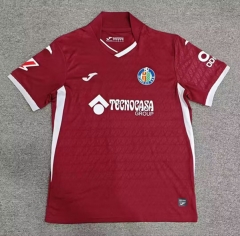 (S-4XL) 26-27 Getafe CF Away Red Thailand Soccer Jersey AAA-8025
