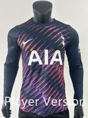 Player Version 26-27 Tottenham Hotspur Away Purple LS Thailand Soccer Jersey AAA-0871