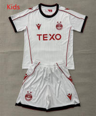 26-27 Aberdeen Away White Kids/Youth Soccer Uniform-AY