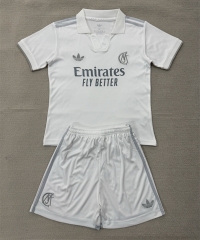 26-27 Commemorative Version Real Madrid White Soccer Uniform-AY