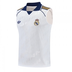 26-27 Real Madrid White Thailand Training Soccer Vest-418