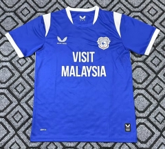 (S-4XL) 26-27 Cardiff City Home Blue Thailand Soccer Jersey AAA-2315