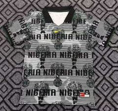 26-27 Special Version Nigeria Black&Grey Thailand Soccer Jersey AAA-7209