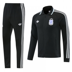 26-27 Argentina Black Thailand Soccer Jacket Uniform-LH