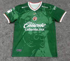 (S-4XL) 26-27 Commemorative Version Club Tijuana Green Thailand Soccer Jersey AAA-9527