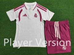 Player Version 26-27 Real Madrid White Thailand Soccer Uniform-9926
