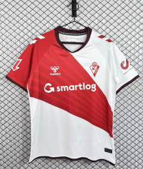 (S-4XL) 26-27 SD Eibar Away Red&White Thailand Soccer Jersey AAA-3257