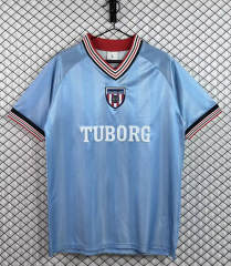 Retro Version 86-87 Sunderland AFC Away Light Blue Thailand Soccer Jersey AAA-3257