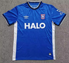 (S-4XL) 26-27 Ipswich Town Home Blue Thailand Soccer Jersey AAA-8025