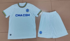 26-27 Olympique de Marseille Home White Soccer Uniform-718
