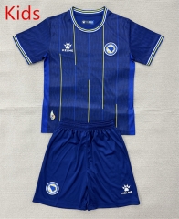 26-27 Bosnia and Herzegovina Home Blue Kid/Youth Soccer Uniform-AY