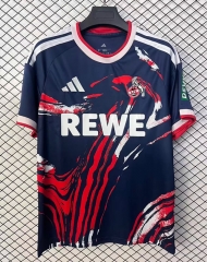 (S-4XL) 26-27 FC Köln Away Royal Blue Thailand Soccer Jersey AAA-2044
