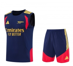 26-27 Arsenal Royal Blue Thailand Soccer Uniform-4627