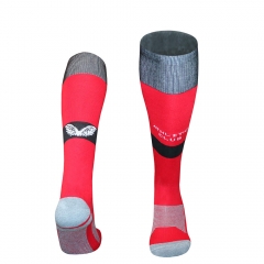 26-27 Athletic Bilbao Away Red Thailand Soccer Socks-4539
