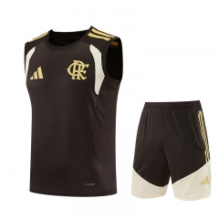 26-27 Flamengo Coffee Thailand Training Soccer Vest Uniform-418