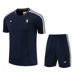 26-27 Juventus Royal Blue Thailand Training Soccer Uniform-418
