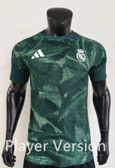 Player Version 26-27 Pre-match Real Madrid Green Thailand Soccer Jersey AAA-0871